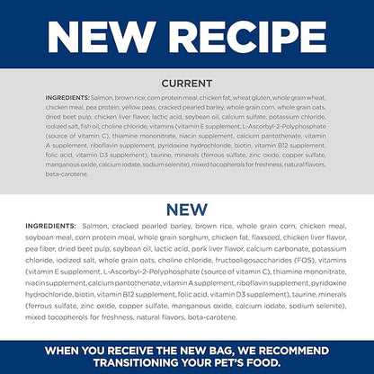 Hill's Science Diet Adult 1-6, Adult 1-6 Premium Nutrition, Dry Cat Food, Salmon & Brown Rice, 3.5 lb Bag