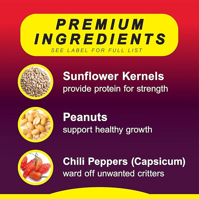 Wild Delight Advanced Formula Squirrel Away Zero Waste Wild Bird Food 5lbs