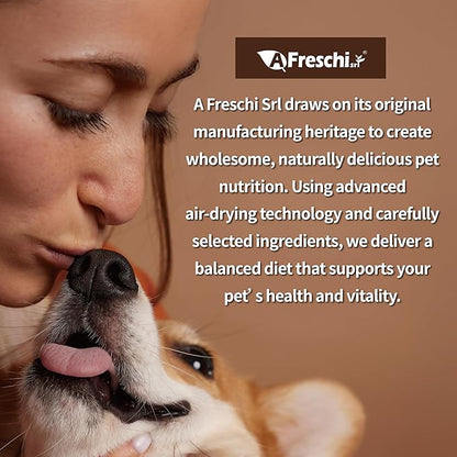 Afreschi Air-Dried Dog Food Turkey Recipe 1 lb, All-Natural, Complete & Balanced, Single-Animal Protein, Grain-Free, High-Protein, Limited Ingredients