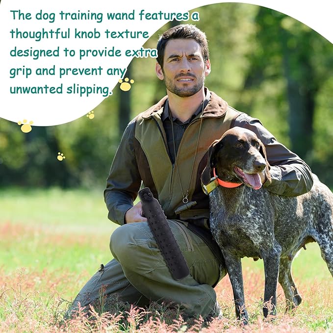 4 Pcs Dog Float Bumper Toy Training Bumper, Water Toys Dummy Outdoor 11 x 2 Inch Puppy Lightweight for Float on The Water Pool Fetch for Small, Medium, Large Dogs(White and Black)