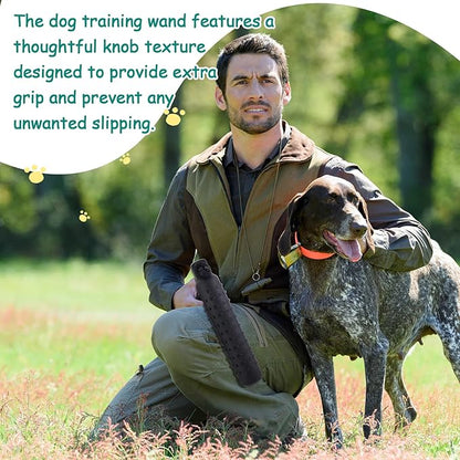 4 Pcs Dog Float Bumper Toy Training Bumper, Water Toys Dummy Outdoor 11 x 2 Inch Puppy Lightweight for Float on The Water Pool Fetch for Small, Medium, Large Dogs(White and Black)