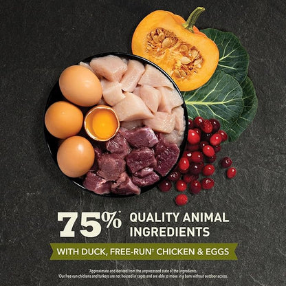 ACANA Grain-free Dry Cat Food Grasslands Chicken Duck Turkey Fish and Quail 10lb Bag