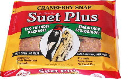 Wildlife Sciences Suet Cake Packs (Cranberry Snap)