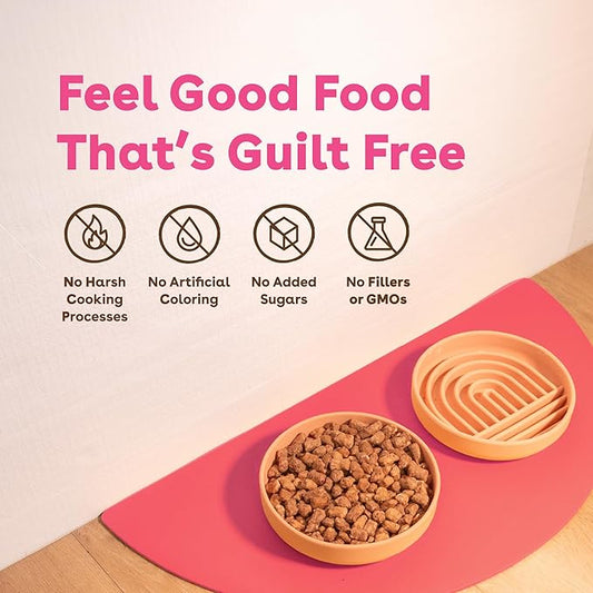 Pupford Good Dog Food, Freeze-Dried Raw, High-Protein, Superfood Ingredients, Vet-Approved, No Fillers or Artificial Additives (Lamb & Salmon Recipe, 16 oz)