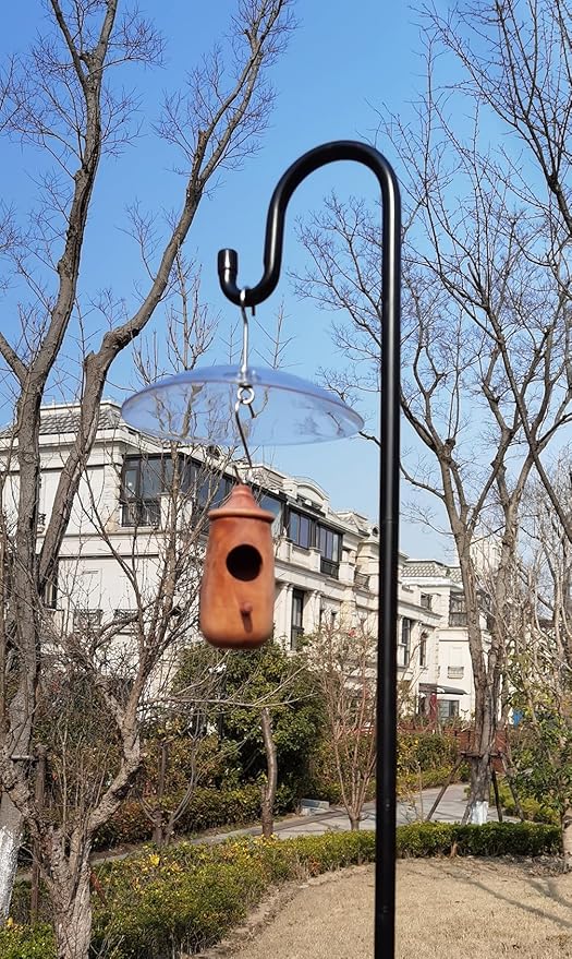 8" Mini Weather Cover for Bird Feeder - Clear 2 PC x Small Protective Dome Cover Against Rain/Snow/Sun - Dia. 20CM