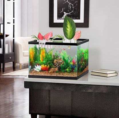 2 PCS Aquarium Plant Holder Top Hanging Fish Tank Plant Pot Aquarium Planter Cups for Water Feature Decoration