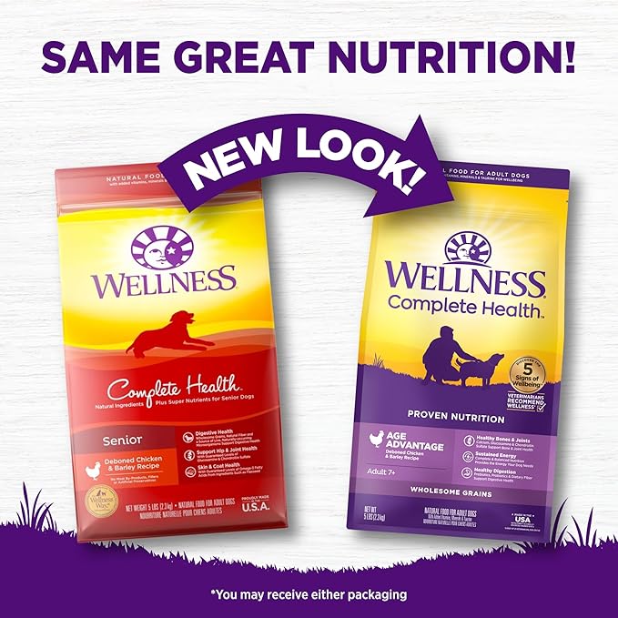 [Wellness Natural Pet Food] Chicken & Barley