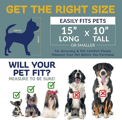 Katziela Rolling Pet Carrier for Small Dogs & Cats – Airline Compliant Soft-Sided Travel Bag with Removable Wheels, Telescopic Handle & Mesh Top (Gray/Black)