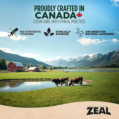 ZEAL Canada Air-Dried Cat Food Chicken Recipe - High Protein, Natural Superfoods, Nutrient Rich, No Fillers, Grain Free, Complete & Balanced (Chicken, 14.1 oz)