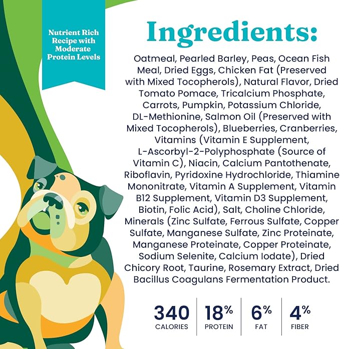 [Solid Gold] Whole Grains, Oatmeal, Pearled Barley, & Fish