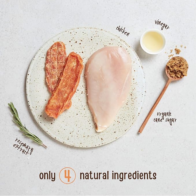 Full Moon Chicken Jerky Healthy All Natural Dog Treats Human Grade Made in USA Grain Free 24 oz (Pack of 2)