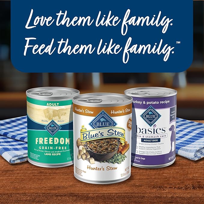 [Blue Buffalo] Hunter's Stew 12.5 oz cans (Pack of 12)