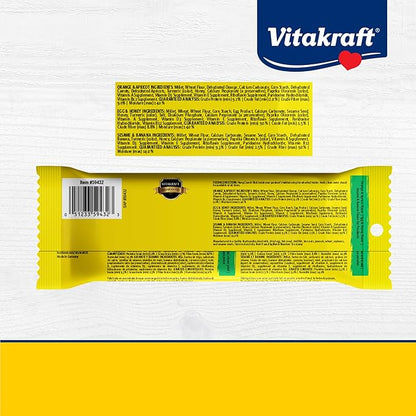 Vitakraft Crunch Sticks Variety Pack: Orange & Apricot Flavor, Egg & Honey Flavor, Sesame & Banana Flavor Treats for Parakeets, 2.4 oz