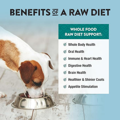 Northwest Naturals Freeze-Dried Chicken Dog Food - Bite-Sized Nuggets - Grain-Free, High-Protein, Raw Diet, Human-Grade Ingredients, All Natural, Premium Quality, Healthy & Nutritious - 12 Oz