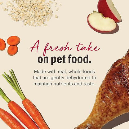 The Honest Kitchen Human Grade Dehydrated Whole Grain Dog Food – Complete Meal or Dog Food Topper – Turkey, 10 Pound (Pack of 1) (makes 40 lbs)