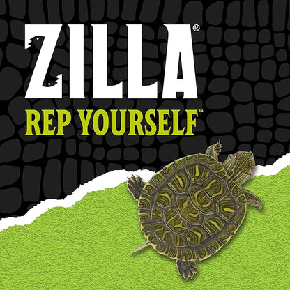 Zilla Pet Turtle Pure, Water Care, Removes Sludge for a Balanced Aquatic Environment, Treats up to 10 Gallons