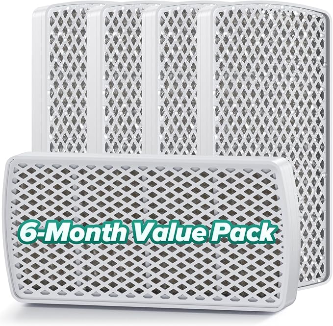 5 Pack Cat Fountain Filter Replacement, Sponges for Six Months Usage, Safe, Deep Filtration, BPA-Free, Pet Fountain Filters Compatible with Cordless Petlipo Water Fountain for Cats Dogs