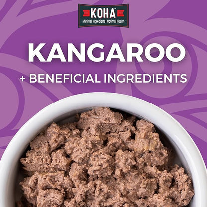 KOHA Limited Ingredient Diet Kangaroo Pate for Cats - Single Meat Cat Food for Sensitive Stomachs - Pate Kangaroo Cat Food with No Fillers - 5.5 oz Pack of 24