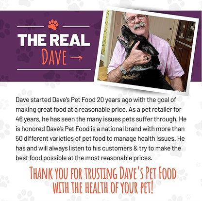 Dave's Pet Food Grain Free Wet Cat Food Gravy (Tuna & Shrimp Dinner in Gravy), Naturally Healthy Canned, Added Vitamins, 5.5 oz Cans (24 Pack)