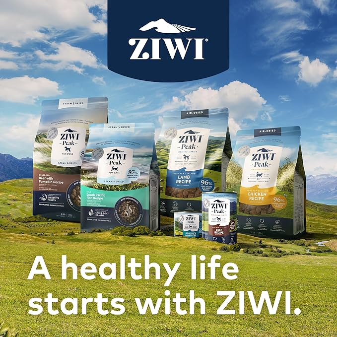 ZIWI Peak Canned Wet Cat Food – All Natural, High Protein, Grain Free, Limited Ingredient, with Superfoods (Beef, Case of 24, 3oz Cans)