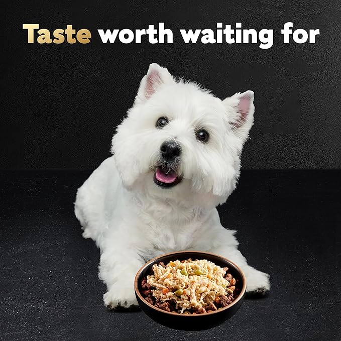 [Cesar] Beef, Chicken, Carrots, Barley & Green Beans Recipe and Chicken, Apple & Sweet Potato Recipe Variety Pack 3 oz (6 Count, Pack of 1)