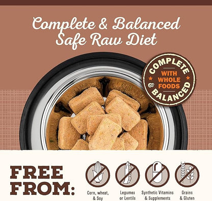 Primal Freeze Dried Raw Dog Food Nuggets, Pork, Complete & Balanced Meal, Also Use as Topper or Treat, Premium, Healthy, Grain Free, High Protein Raw Dog Food, 14 oz