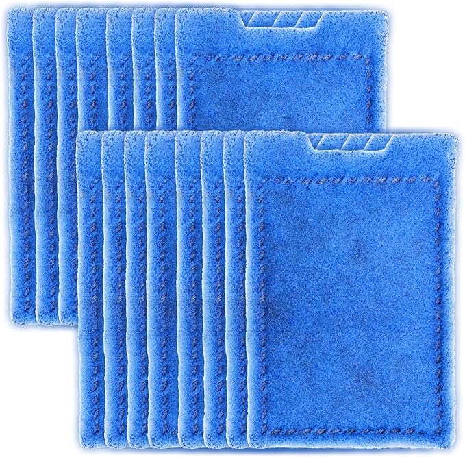 16 Pack Aquarium Filter Cartridge Rite-Size Z Replacement Filter Cartridges Compatible with Eclipse Filtration Systems