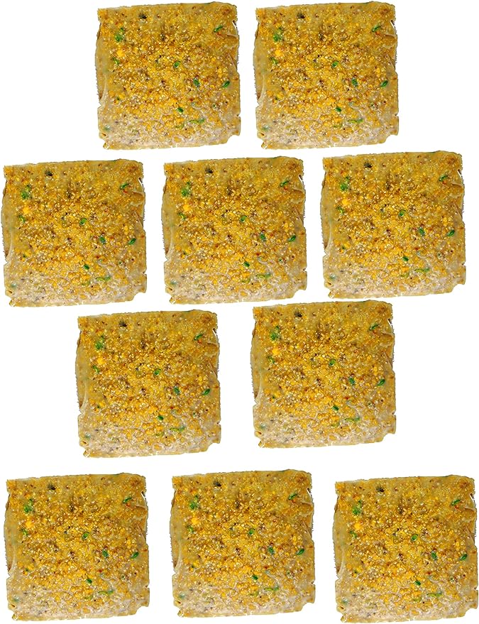 Suet Cake Variety Packs | 11 oz. Wild Bird Suet Cakes | (Apple, 10 Pack)