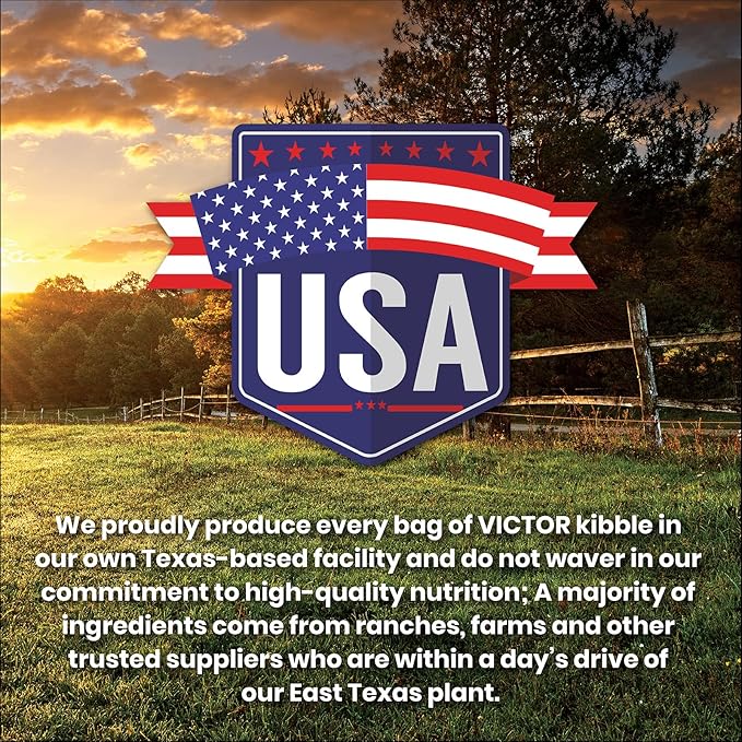 VICTOR Super Premium Dog Food – Grain Free Yukon River Canine – Supports Immune & Digestive Health for Dogs of All Life Stages – High Protein Dry Dog Food for All Normally Active Dogs, 15 lb