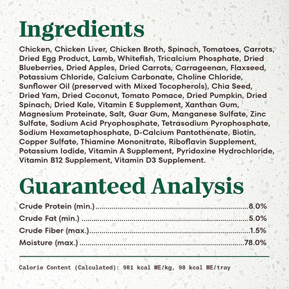 [Nutro] Chicken, Lamb & Whitefish 3.5 oz. Trays (24 Count, Pack of 1)