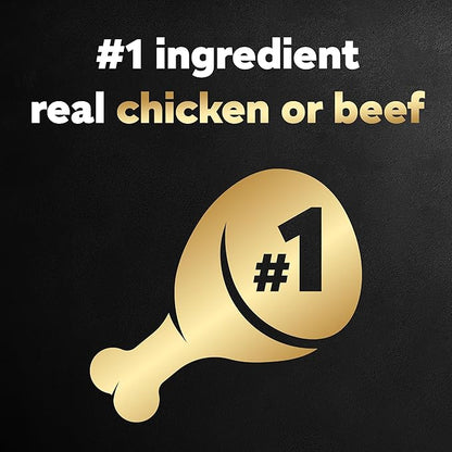 [Cesar] Beef, Chicken, Carrots, Barley & Green Beans Recipe and Chicken, Apple & Sweet Potato Recipe Variety Pack 3 oz (6 Count, Pack of 1)