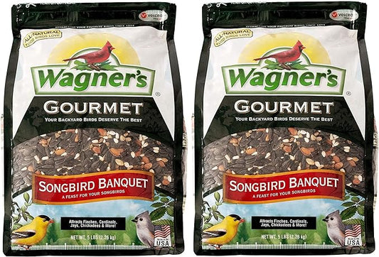 Wagner's 22042 Songbird Banquet Wild Bird Food, 5-Pound Bag, (Pack of 2)