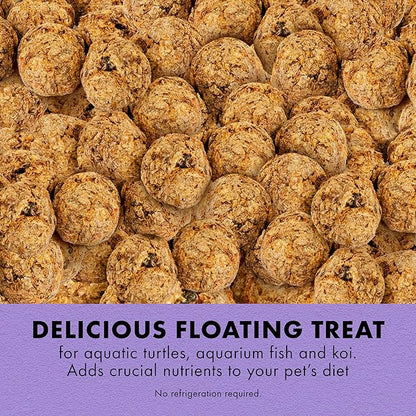 Zilla Turtle Chasers Floating Treats, Made with Real Shrimp, Resealable Bag